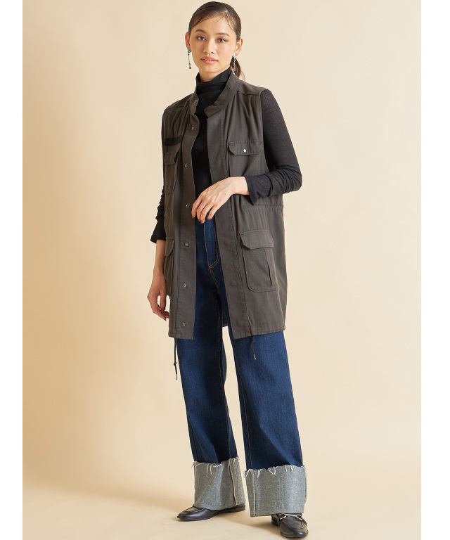 【SALE】ミリタリーベスト※一部店舗のみ入荷＊SALE品につき返品/交換/注文確定後の変更キャンセル不可＊