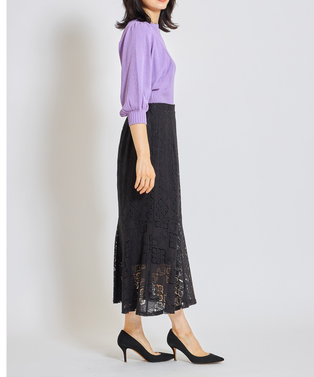 クロシェ風レーススカート※WEB Store限定販売