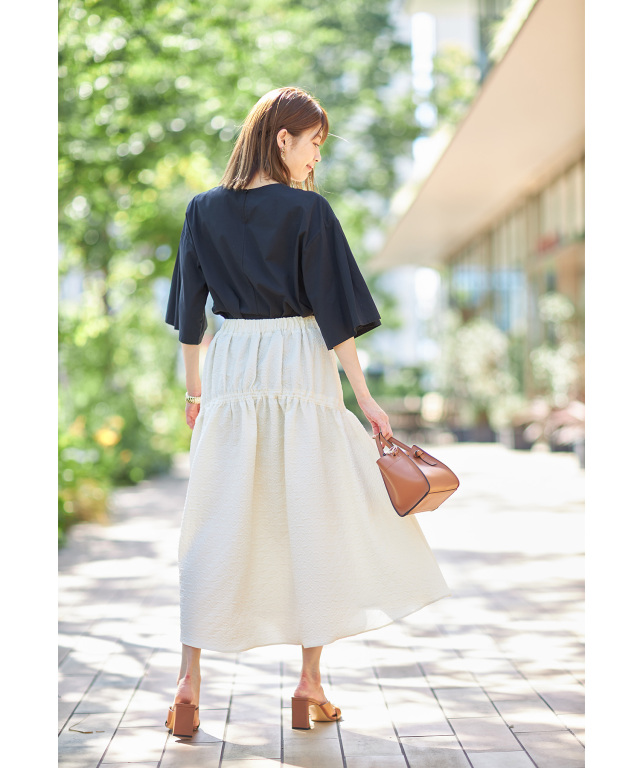 ボンディングシャーリングスカート※WEB Store限定販売