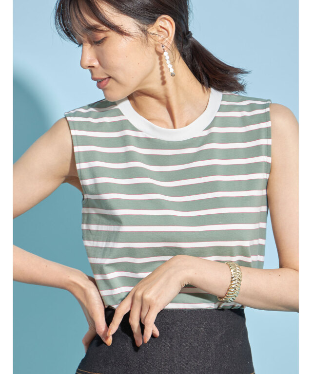 マルチボーダータンクトップ※一部店舗のみ入荷