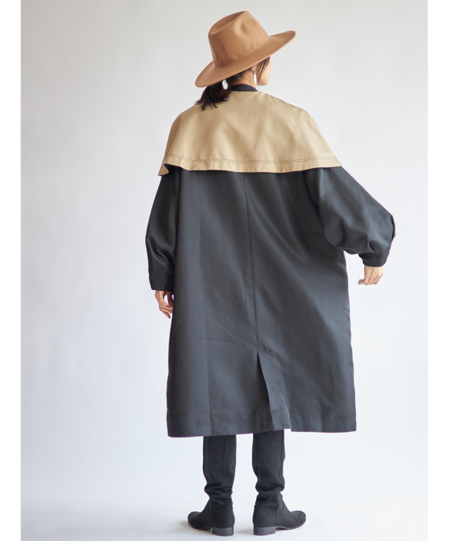 極美品✨ NOBLE 21SS サイドポケットトレンチコート ベルテッド