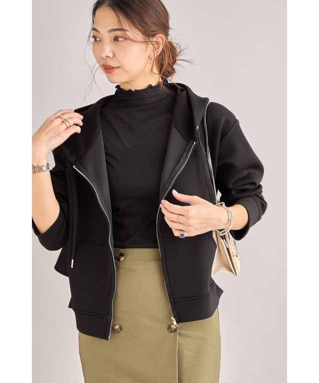 yori スイートボアフードジレ、cen ボンディングフレアパーカー yori スイートボアフードジレ、cen ボンディングフレアパーカー