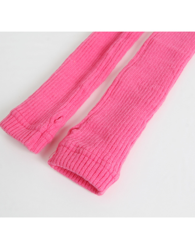 カラーリブアームウォーマー