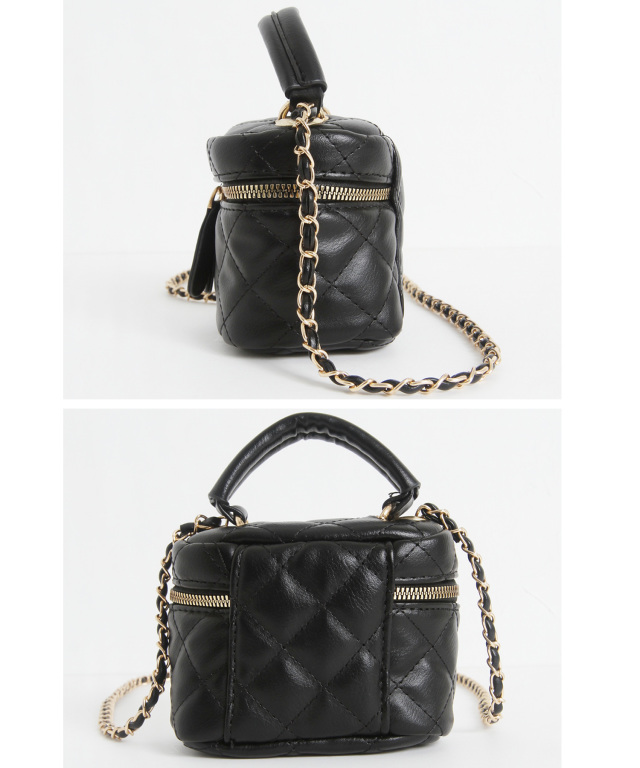 Riu バニティバッグ Quilting vanity bag black Amazon.co.jp: Riu バニティバッグ : おもちゃ