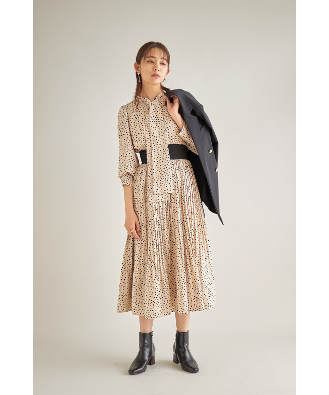 WEB限定】ドットリボンワンピース