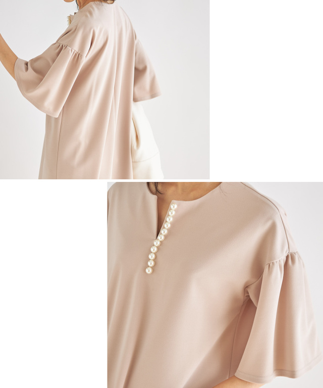パールネックワンピース※一部店舗のみ入荷