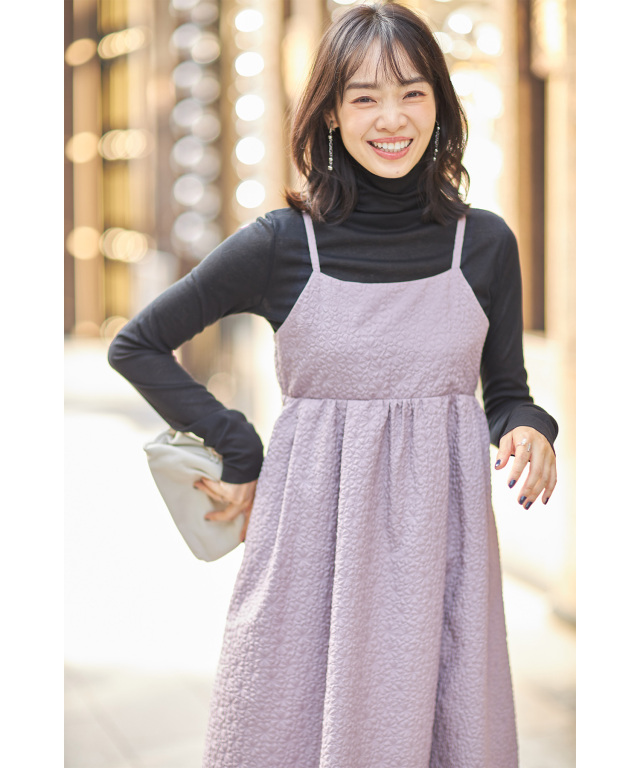 【mrk】La boutique BonBon  フクレジャガードキャミ 再入荷・セットアップ着用可能】フクレジャガードキャミソール
