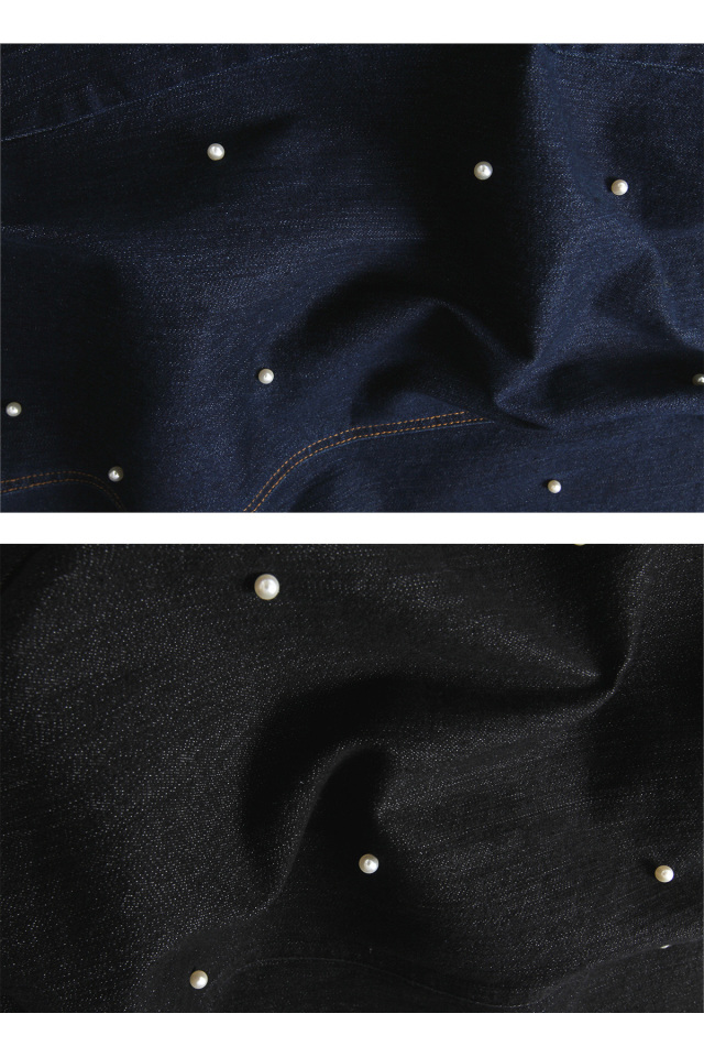 パールモチーフロングスカート