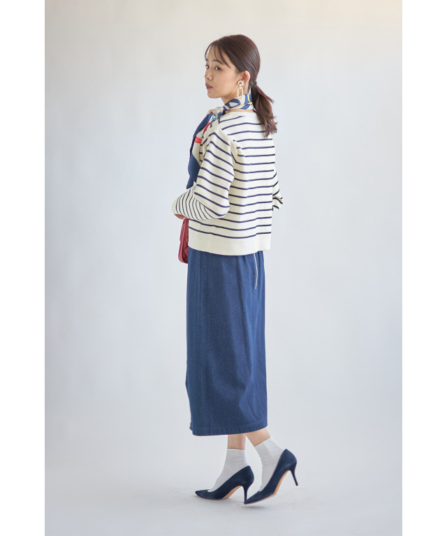 ボーダーカーディガン※一部店舗のみ入荷