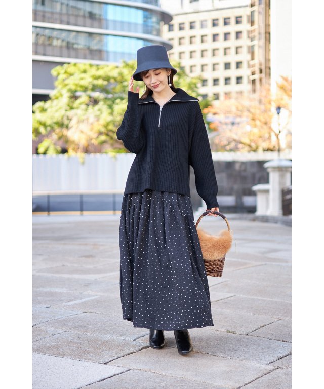 WEB限定】ハーフジッププルオーバー