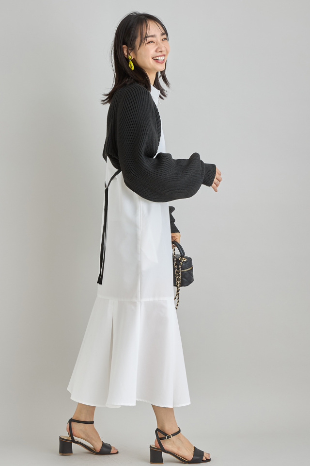 TAN - 【残り一点】Sheer Puffed Bolero | ACRMTSM ONLINE STORE