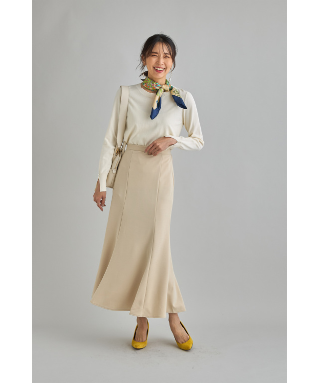 ジョーゼットフレアスカート※一部店舗のみ入荷