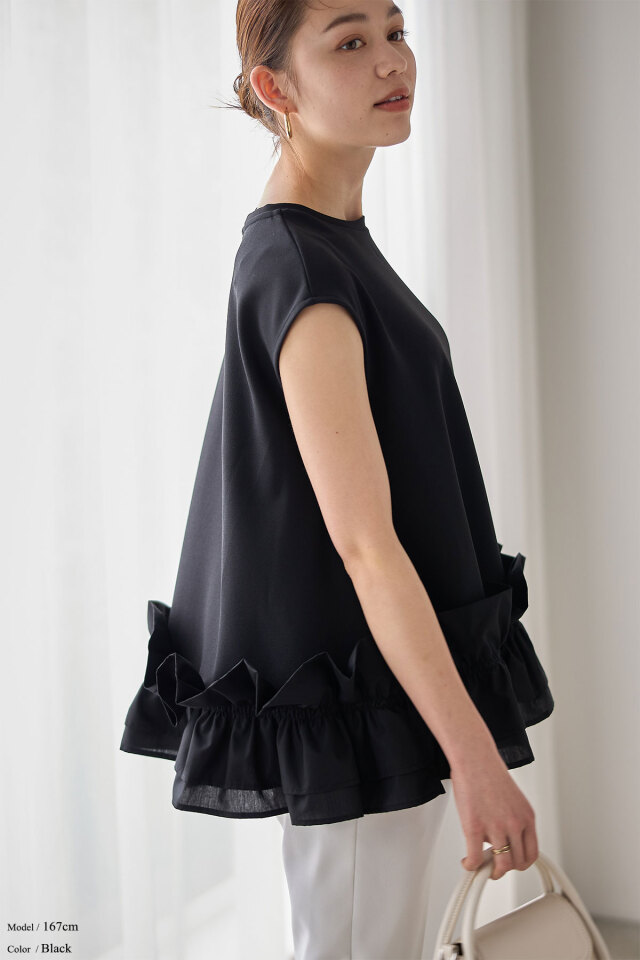 ストロさん専用 フリルヘムブラウス※一部店舗のみ入荷