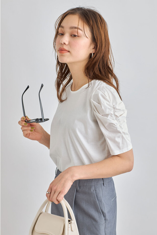 完売! wdotパワーショルダートップス パワーショルダープルオーバー※一部店舗のみ入荷