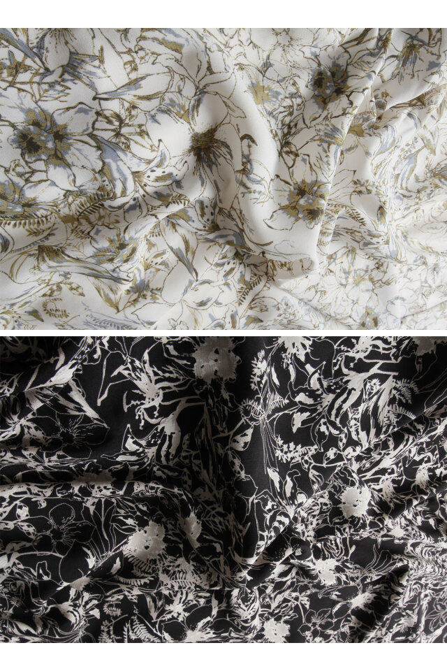 WEB限定】Vネック前ボタン開きワンピース