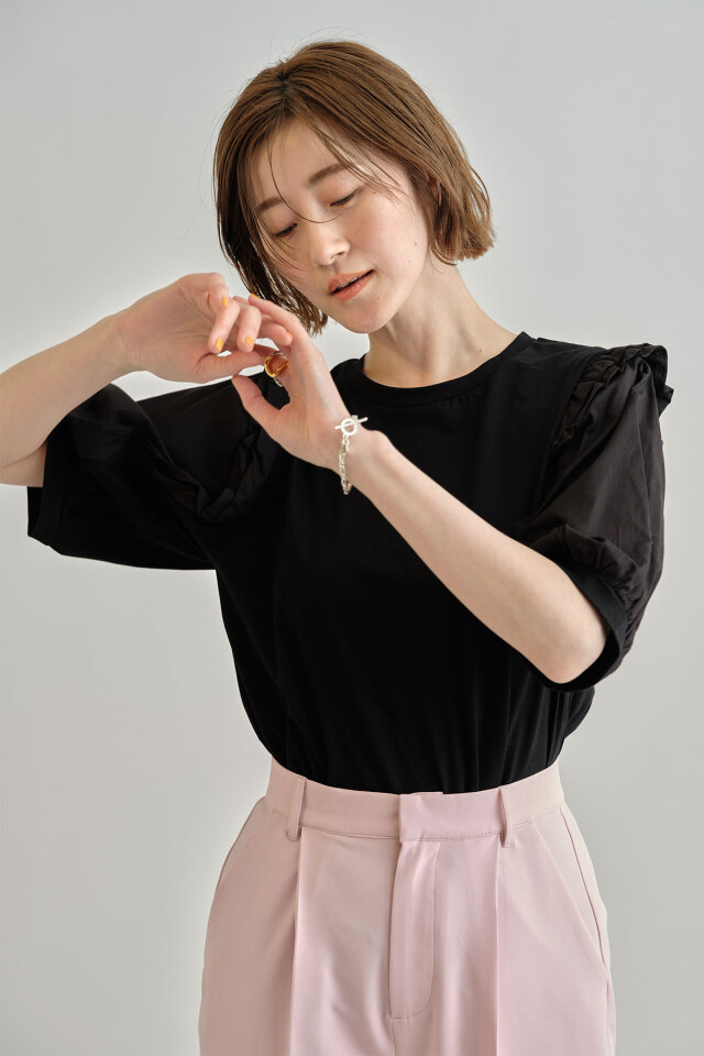 【WEB限定】コットンスリーブTシャツ