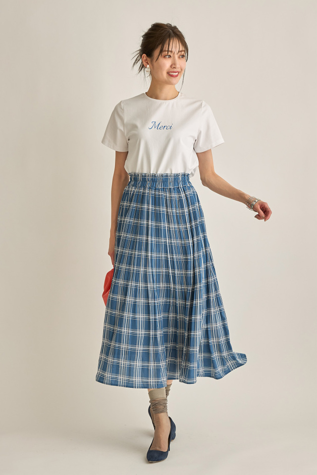 CRANK チェック フリル プリーツ スカート 韓国 Y2K 楽天市場
