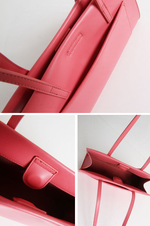 WEB限定】ガラス横長肩入れ手提げトート