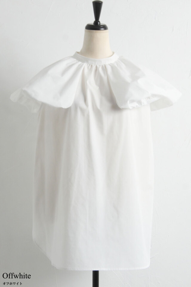 値下げCOMME des GARCONS ビッグバルーン衿ブラウス、ジャケット COMME des GARCONS - 値下げCOMME des GARCONS ビッグバルーン衿