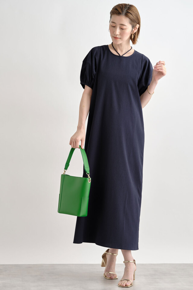 ba&sh★ランタンスリーブ ニットワンピース bs5 セール】【WEB限定】ランタンスリーブポリニットワンピース