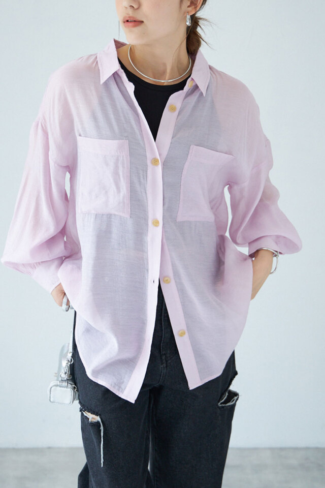 売れ筋商品|||ヤス シャツ レディース トップス YASMAYA - Blouse - birch シャツ レディース トップス 半袖 アロハシャツ 柄シャツ 襟付き
