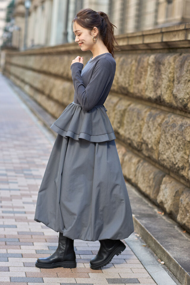 WEB限定】マルチWAYケープワンピース