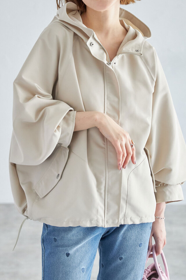 PATOU - 在庫処分　Patou ショート丈フーディー　フード付きトレーナー　ミントM PATOU - 在庫処分 Patou ショート丈フーディー フード付き