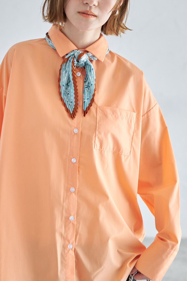 プリーツスカーフ