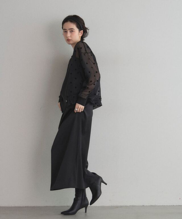 アナイ 38 シアー ドット ブルゾン アナイ 38 シアー ドット ブルゾン BPF01_10_10241710230_0106?$