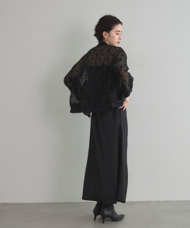 23区 シアーブルゾン セール】 【洗える】シアー ブルゾン （ブルゾン）｜23区