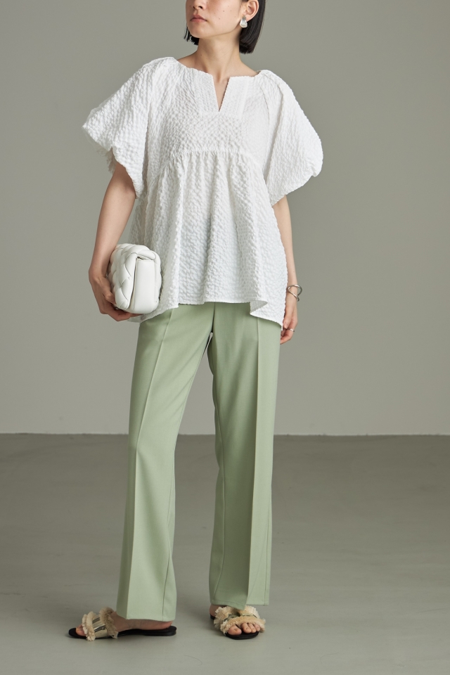 バルーン袖サッカーブラウス※一部店舗のみ入荷