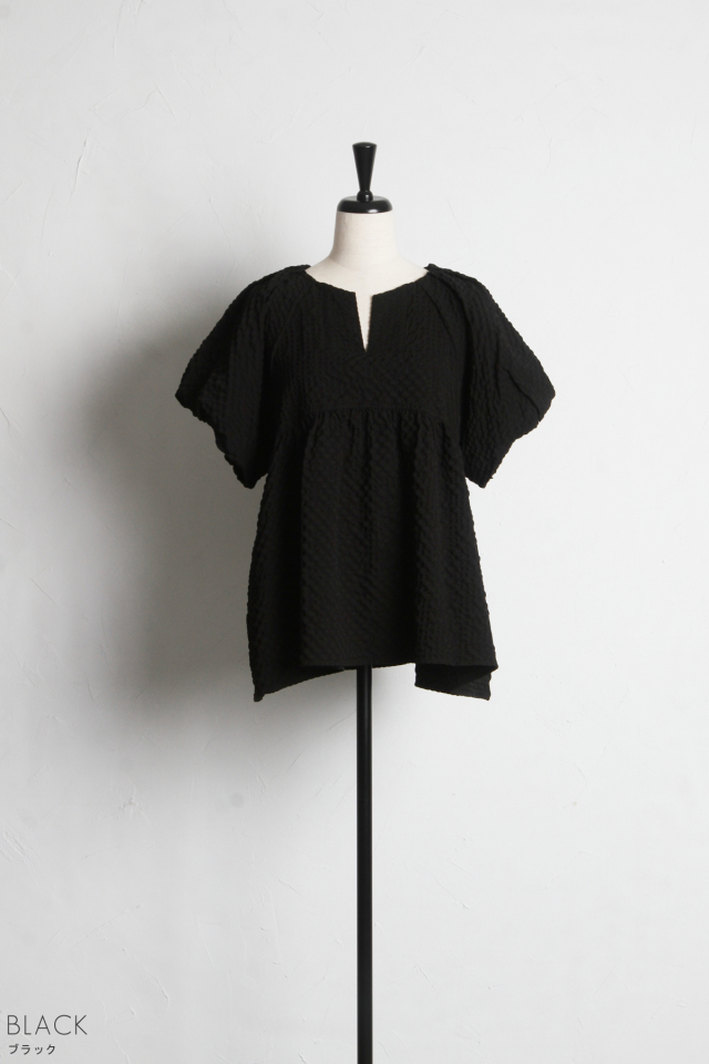 バルーン袖サッカーブラウス※一部店舗のみ入荷