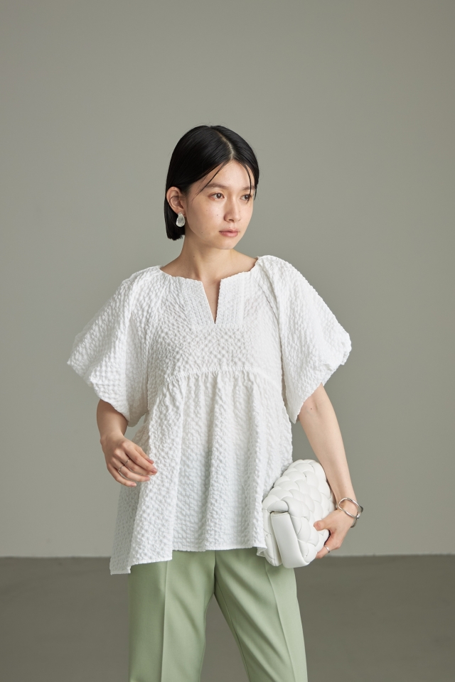 専用 極美品 Heve タフタバルーンブラウス ホワイト 完売 2wayバルーンブラウス [C7143] - レディースファッション通販 神戸