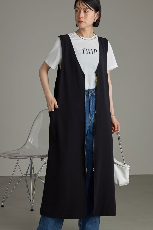 マルチWAYフロントジップジャンスカ※一部店舗のみ入荷