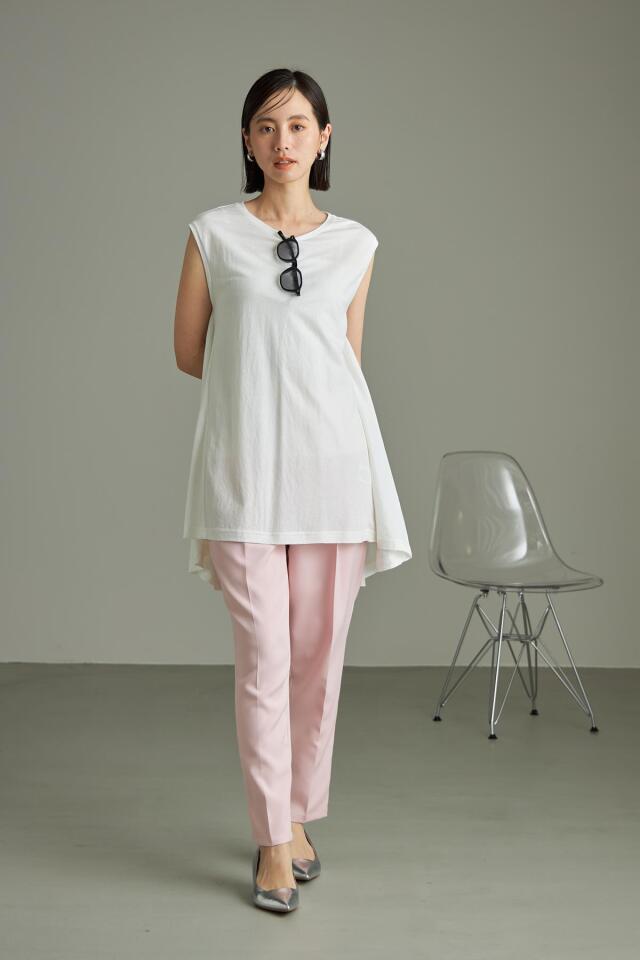 冷感バックフレアタンクトップ