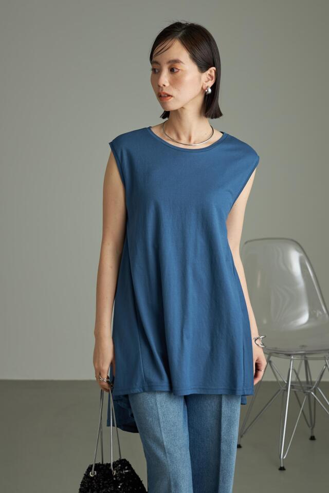 冷感バックフレアタンクトップ