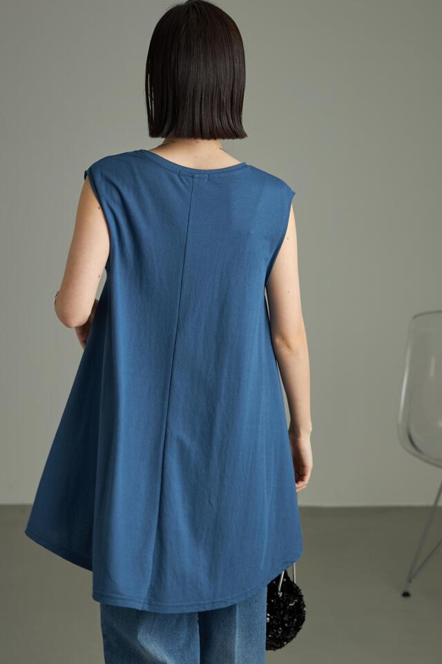 冷感バックフレアタンクトップ