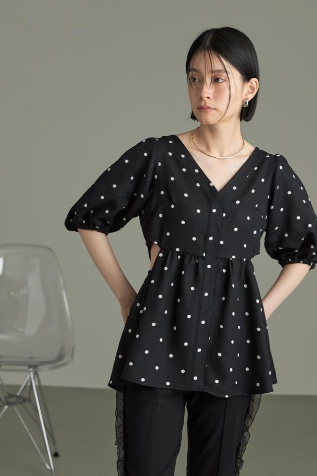 カットワークドットチュニック※一部店舗のみ入荷
