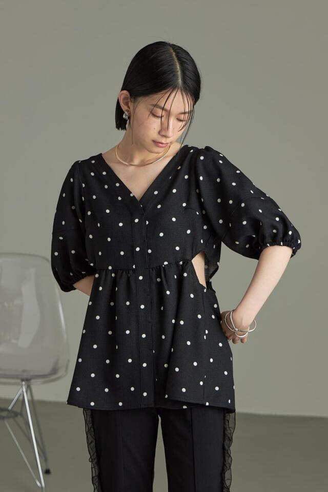 カットワークドットチュニック※一部店舗のみ入荷