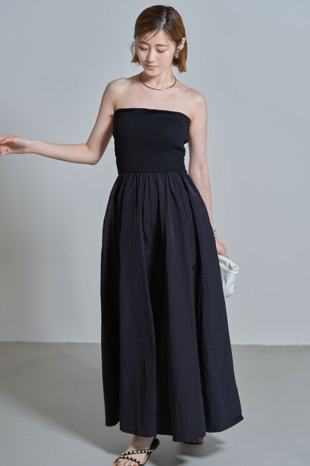 5月29日オフィシャルサイト限定再販！カップ付きリブドッキングベアワンピース