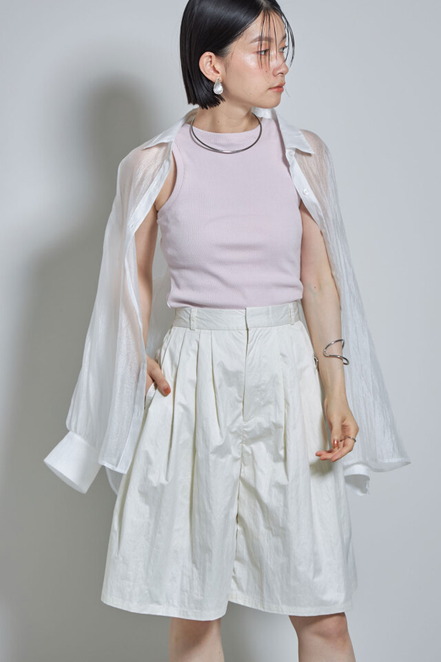 Ayumiさんバイイング】タフタタックキュロットパンツ