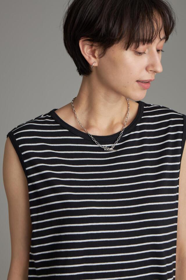 バックツイストボーダーIラインワンピース※一部店舗のみ入荷