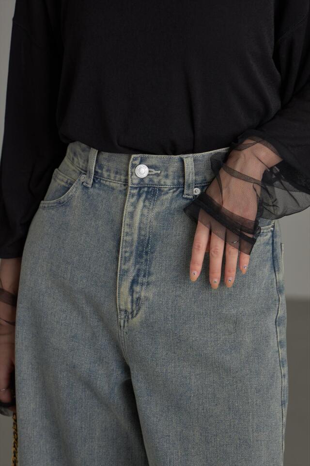 USA 古着 rocawear ブラックデニムパンツ ワイド バギー グランジ USA 古着 rocawear ブラックデニムパンツ ワイド バギー グランジ
