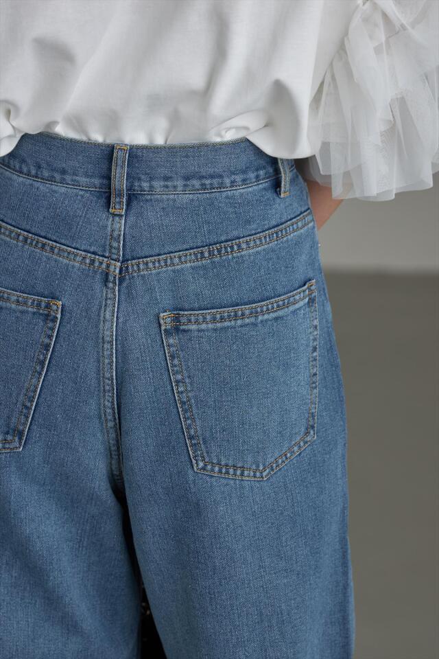 ワイドバギーデニムパンツ※一部店舗のみ入荷