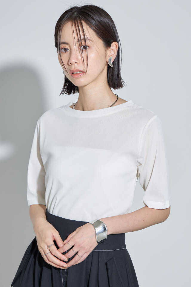 ベロアチュールプルオーバー