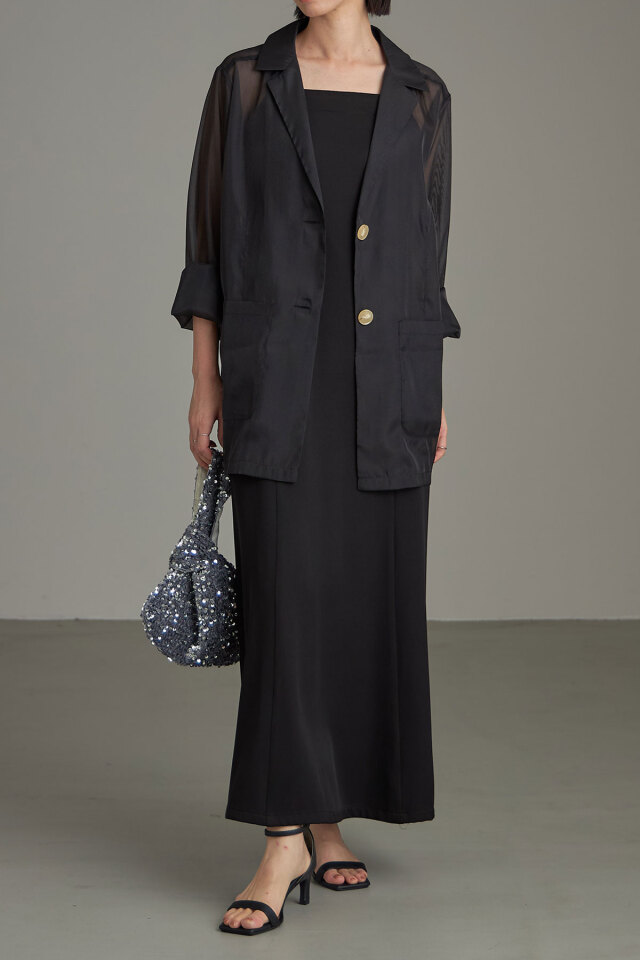 シアーテーラードジャケット