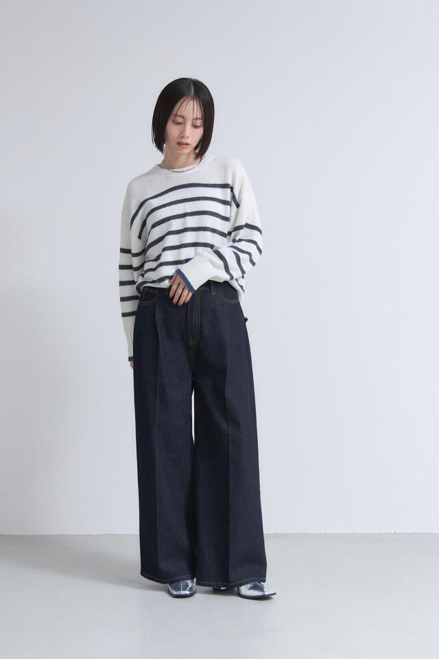 DRIES VAN NOTEN オーバーサイズ ボーダー ニット カーディガン 楽天市場】ボーダー ニット カーディガン レディース トップス