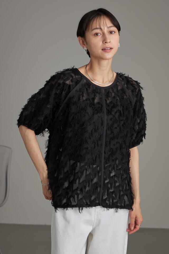 新品未使用タグ付き　[Felice]フリンジシアーブラウス Felice]フリンジシアーブラウス | KOBUNSHA SELECT SHOP | [Felice