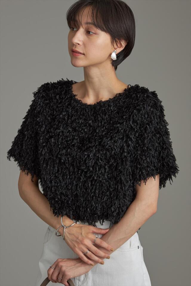 WEB限定】フリンジカットプルオーバー