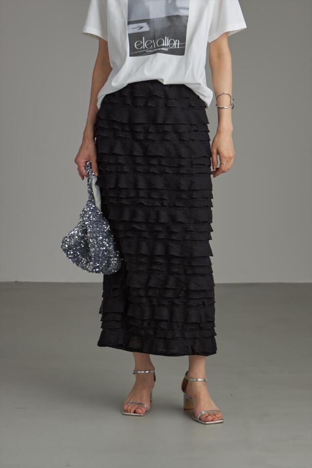 フリルティアードタイトスカート※一部店舗のみ入荷